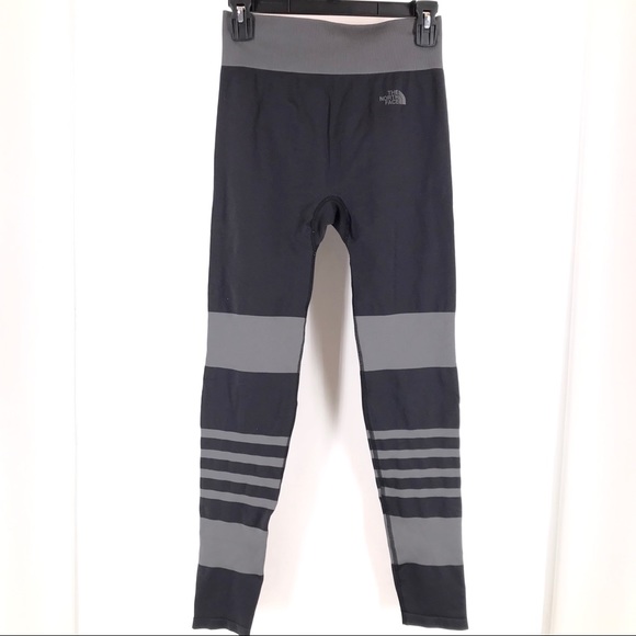 The North Face Pants - The North Face SSK Black & Grey Leggings Med